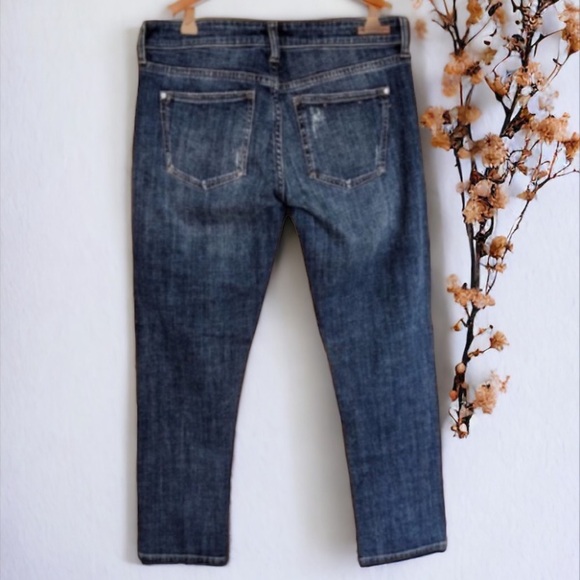 Pilcro Hyphen Mid Rise Embroidered Jeans By Anthropologie - Picture 12 of 16